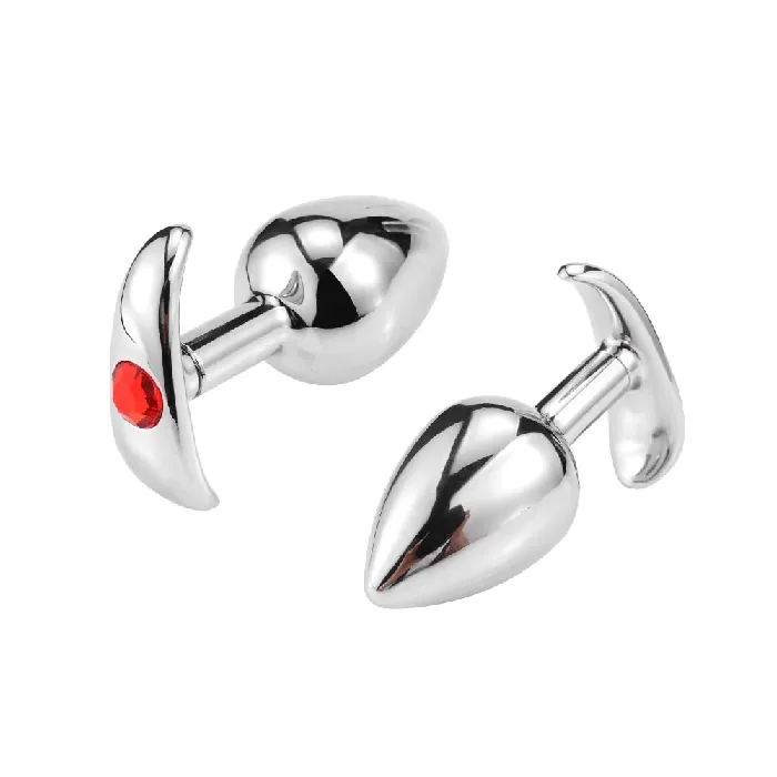AnchorInspired Princess Metal Jeweled Plug 276 to 358 Long Lovegasm Anal