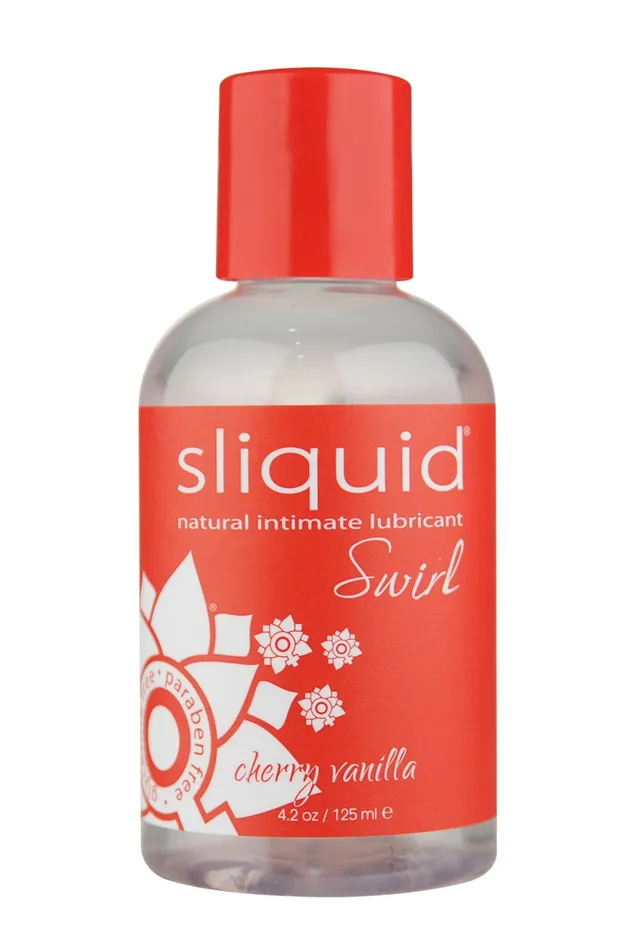 Dildos Sliquid Naturals Swirl Cherry Vanilla 42 Fl Oz 124 ml