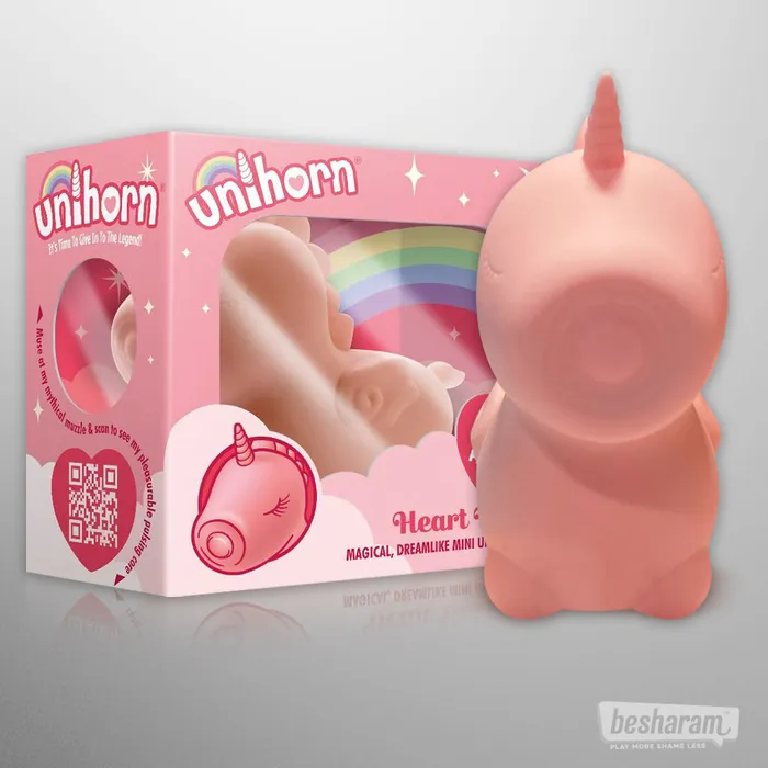 Female Sex Toys Creative Conceptions Unihorn Heart Throb Clitoral Stimulator