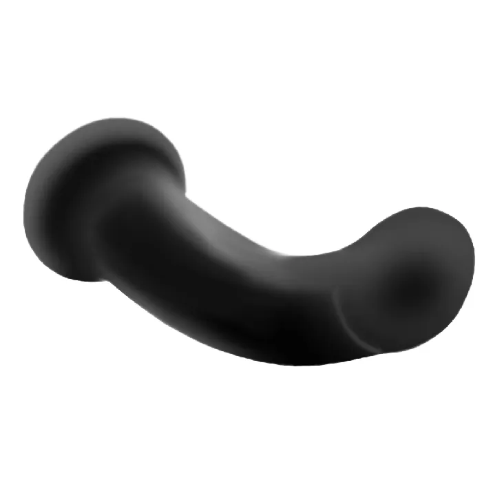 Female Sex Toys Lovegasm Smooth Beginner 5 Slim Black Mini Dildo With Suction Cup