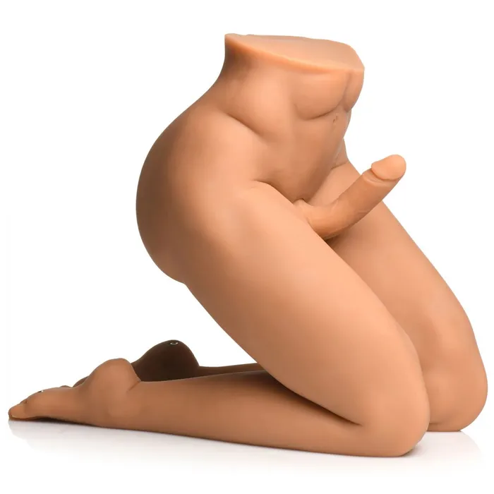 Female Sex Toys Male Sex Partner with Thrusting Dildo Curve Toys