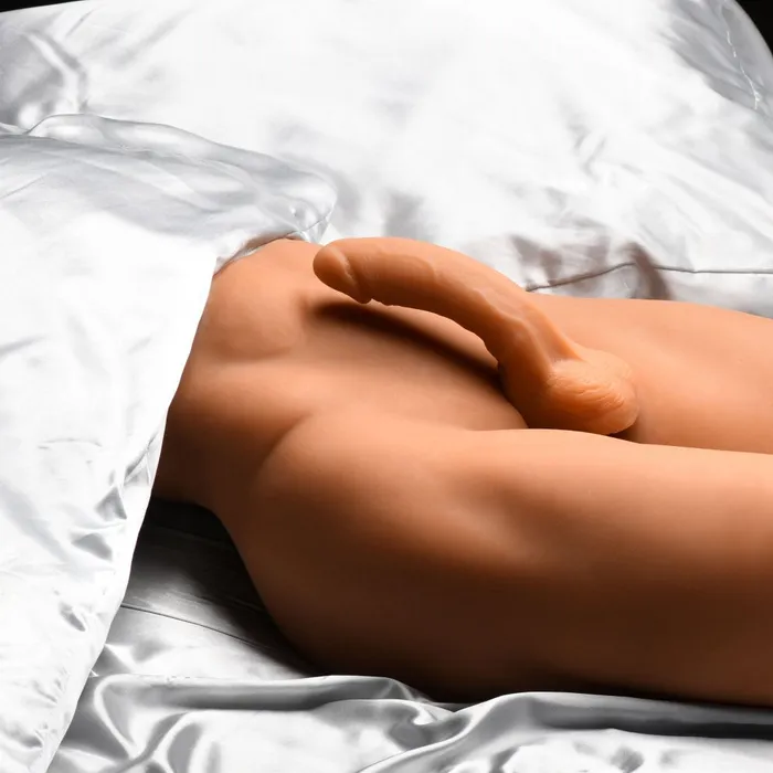 Female Sex Toys Male Sex Partner with Thrusting Dildo Curve Toys
