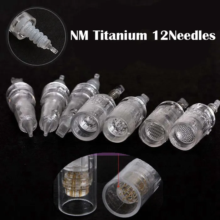 Female Sex Toys missammy 10 Pcs 9 12Pin Titanium Needle Cartridges For Derma Pen Dr Pen M5 M7 N2 105