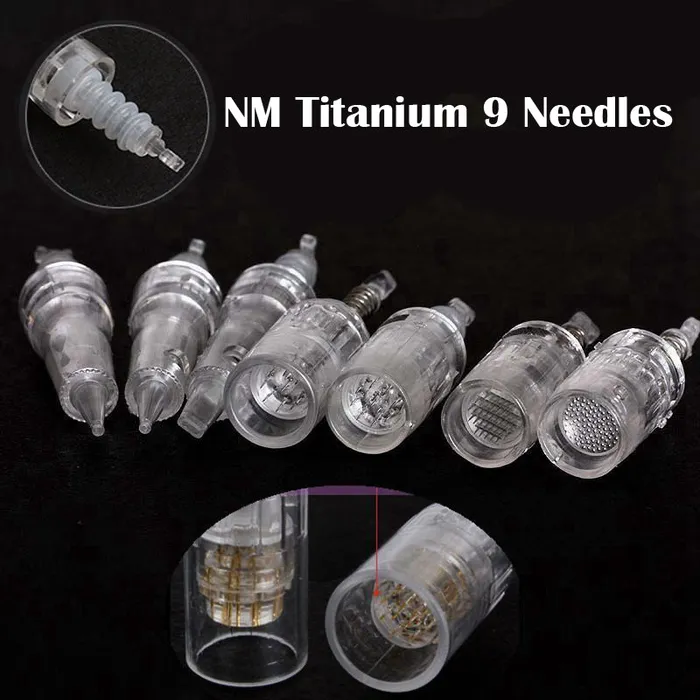 Female Sex Toys missammy 10 Pcs 9 12Pin Titanium Needle Cartridges For Derma Pen Dr Pen M5 M7 N2 105