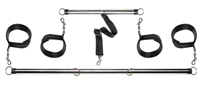 Fetish Fantasy Series Spread Em Bar and Cuffs Set Pipedream Couples