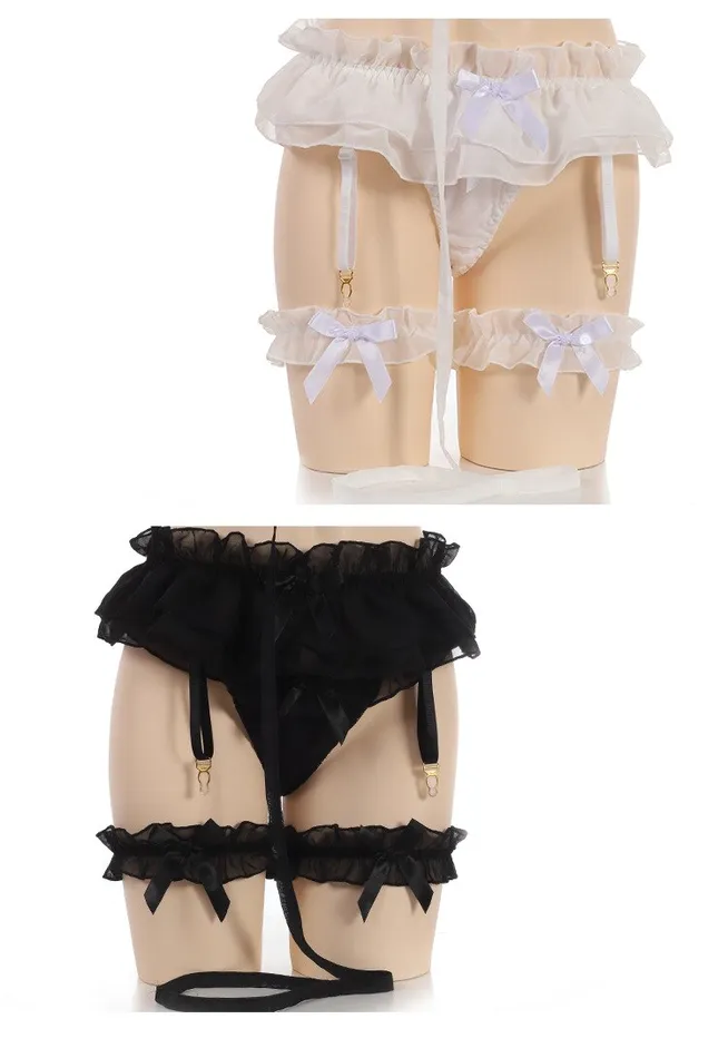 LAZADASEXTOYS Couples Sexy Lolita Girls Chiffon Lace Princess Lingerie Set Underwear Flirtatious Anime Cosplay Sleepwear Bra Adult Sex Games45