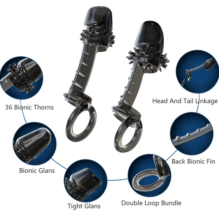 LAZADASEXTOYS Male Sex Toys Cock Rings Penis Ring for Penis Enlargement Cock cage Delay Ejaculation Cock Rings On Penis Male Chastity Device Sex Toy for Men