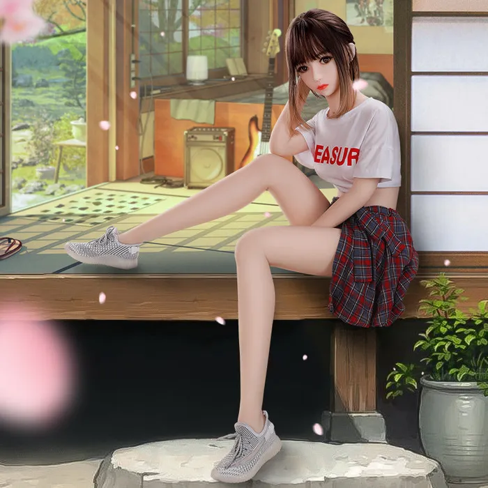 LAZADASEXTOYS Male Sex Toys Hot Sale 100cm Japanese Beauty Real Silicone Sex Dolls for Men Big Ass Vagina Oral Anal TPE Rubber Woman