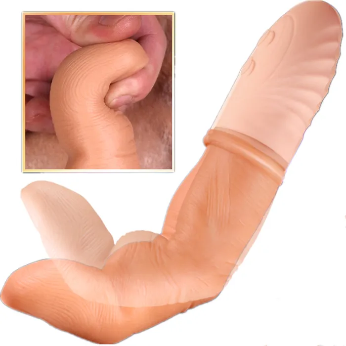 LAZADASEXTOYS Male Sex Toys New Arrival Smart Warm Faked Finger Knocked Vagina Massager Prostate Clitoris Masturbator Sex Vibrators Heating Wand Toys Bullet