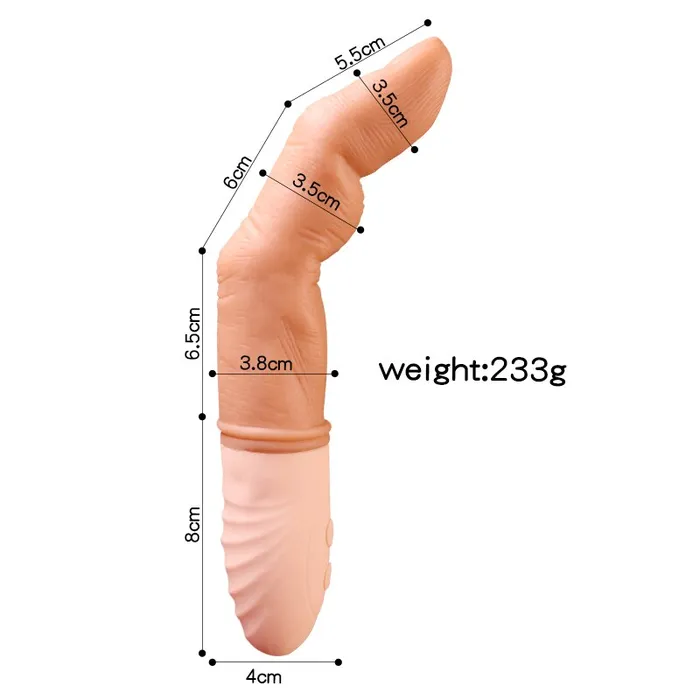 LAZADASEXTOYS Male Sex Toys New Arrival Smart Warm Faked Finger Knocked Vagina Massager Prostate Clitoris Masturbator Sex Vibrators Heating Wand Toys Bullet