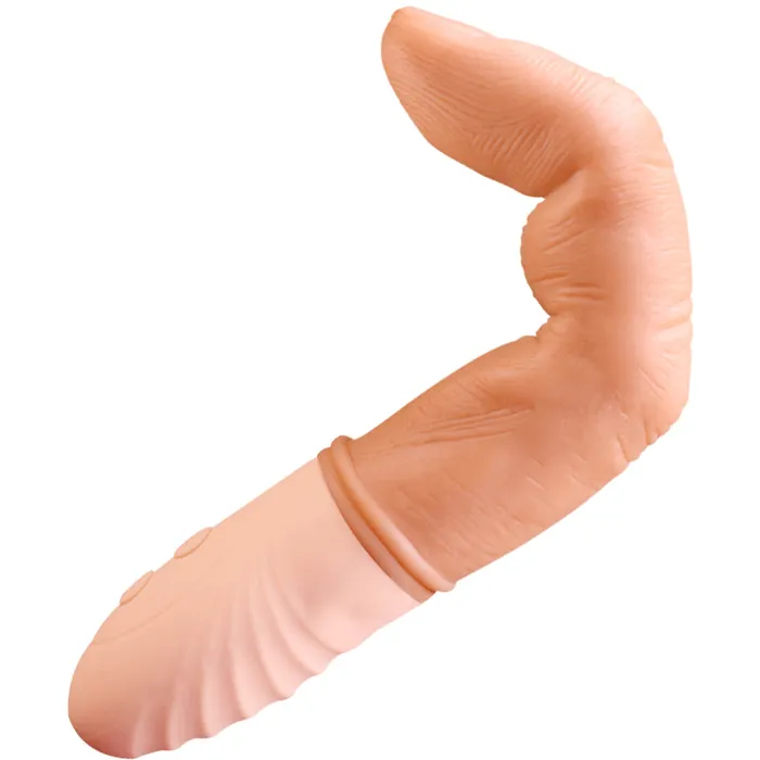 LAZADASEXTOYS Male Sex Toys New Arrival Smart Warm Faked Finger Knocked Vagina Massager Prostate Clitoris Masturbator Sex Vibrators Heating Wand Toys Bullet