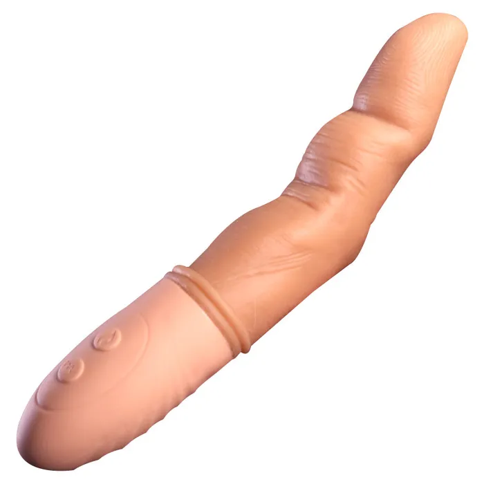 LAZADASEXTOYS Male Sex Toys New Arrival Smart Warm Faked Finger Knocked Vagina Massager Prostate Clitoris Masturbator Sex Vibrators Heating Wand Toys Bullet