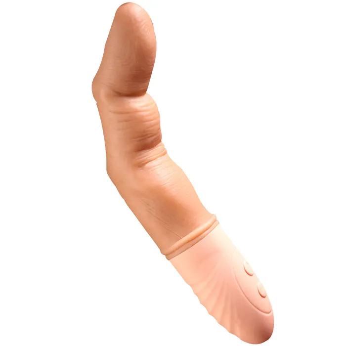 LAZADASEXTOYS Male Sex Toys New Arrival Smart Warm Faked Finger Knocked Vagina Massager Prostate Clitoris Masturbator Sex Vibrators Heating Wand Toys Bullet