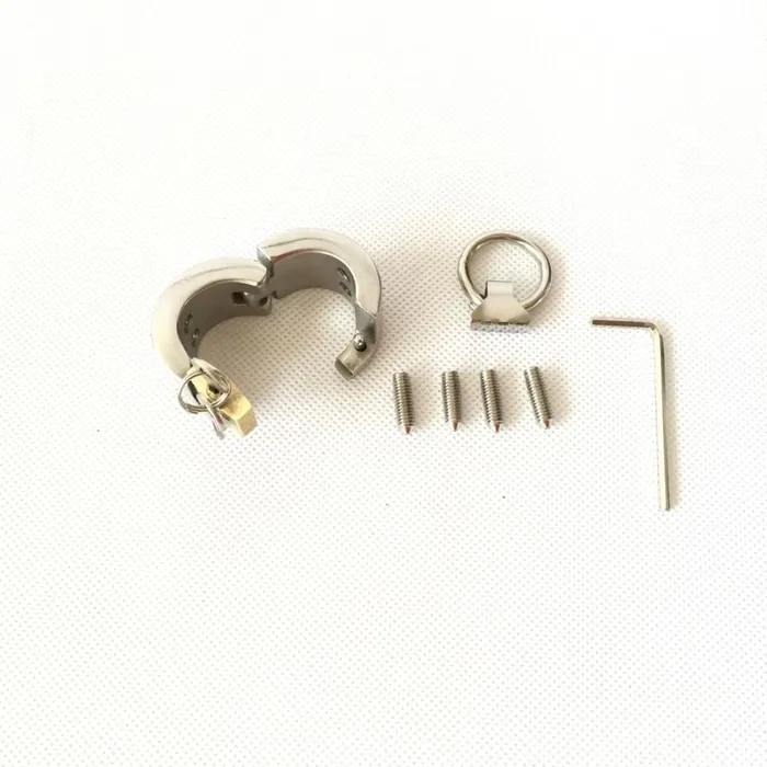 Lovegasm Couples Sadists Fancy Lockable Testicle Cuffs
