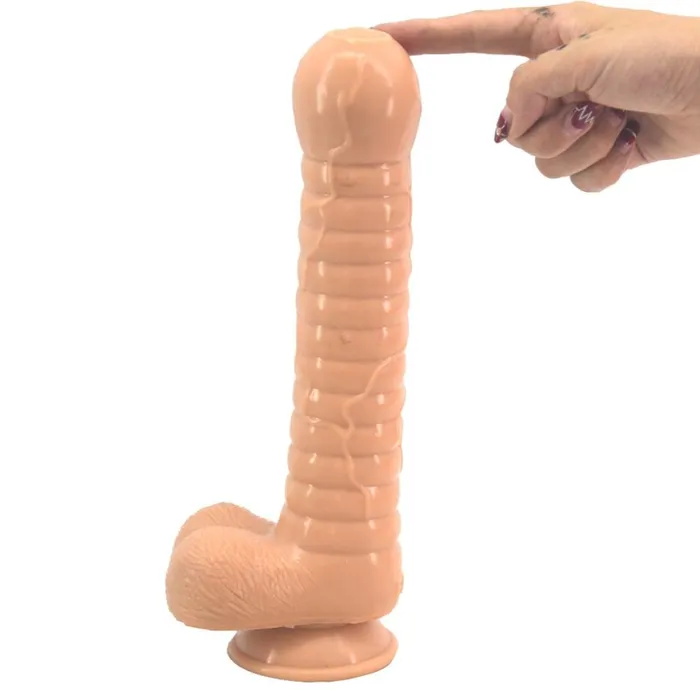 Lovegasm Female Sex Toys Glorious Staff Silicone 11 Fantasy Dildo Bizarre Wide Man Creative