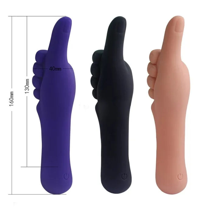 Lovegasm Female Sex Toys Thumbs Up Hand VibratorGspot Adult