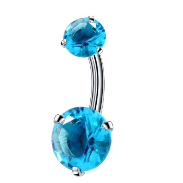 Lovegasm Female Sex Toys Zircon Crystal Clitoral Hood Piercing Jewelry
