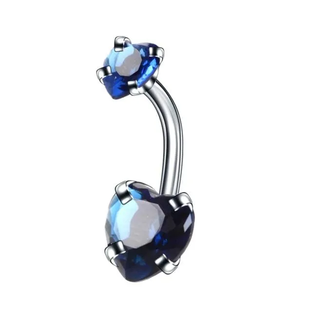 Lovegasm Female Sex Toys Zircon Crystal Clitoral Hood Piercing Jewelry