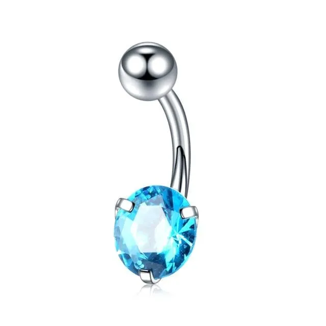 Lovegasm Female Sex Toys Zircon Crystal Clitoral Hood Piercing Jewelry