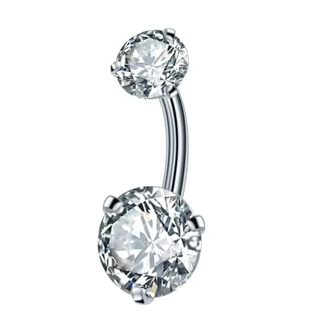 Lovegasm Female Sex Toys Zircon Crystal Clitoral Hood Piercing Jewelry