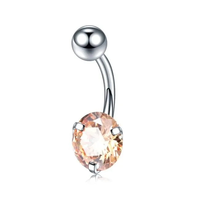 Lovegasm Female Sex Toys Zircon Crystal Clitoral Hood Piercing Jewelry