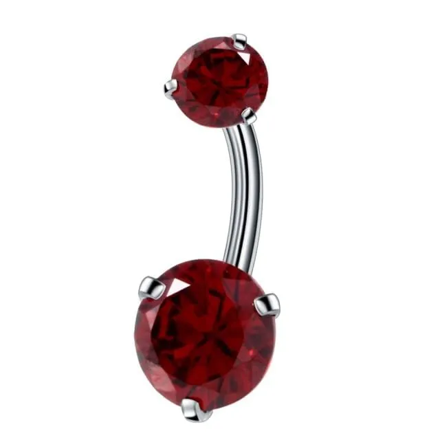 Lovegasm Female Sex Toys Zircon Crystal Clitoral Hood Piercing Jewelry