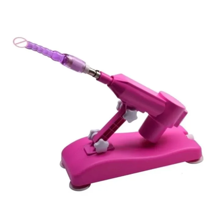 Lovegasm Sassy Pink Automatic Dildo Sex Machine Set Female Sex Toys