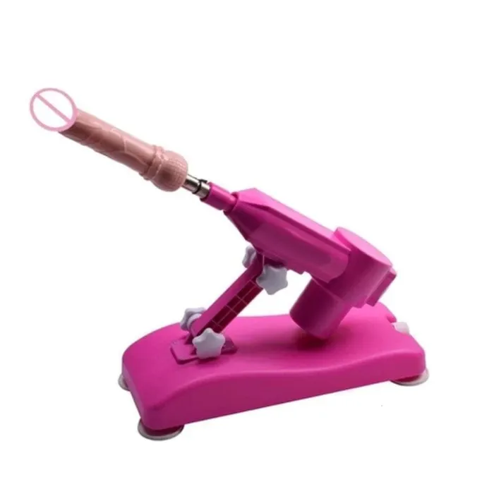 Lovegasm Sassy Pink Automatic Dildo Sex Machine Set Female Sex Toys