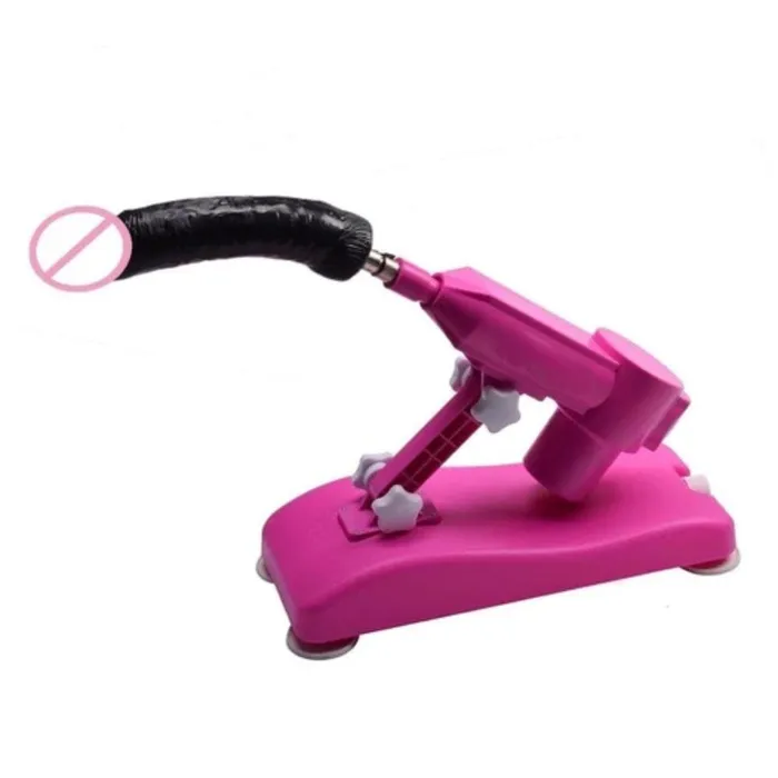 Lovegasm Sassy Pink Automatic Dildo Sex Machine Set Female Sex Toys