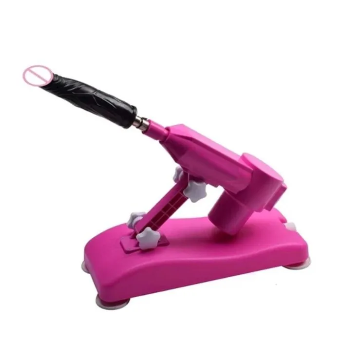 Lovegasm Sassy Pink Automatic Dildo Sex Machine Set Female Sex Toys