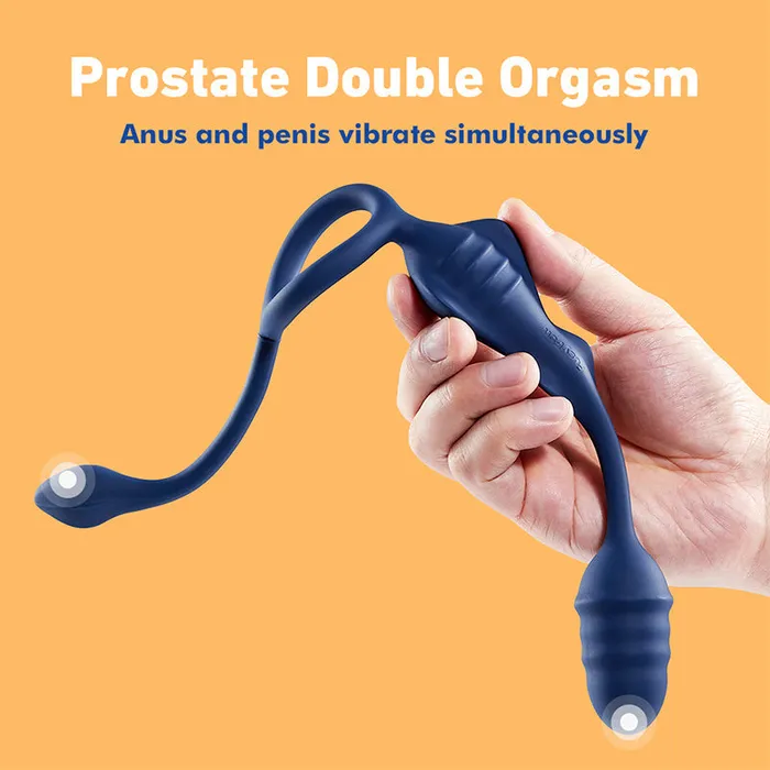 Male Sex Toys FusyFun WAVE 9 Vibrating Anal Toy for Couple or Solo Fun Acmejoy