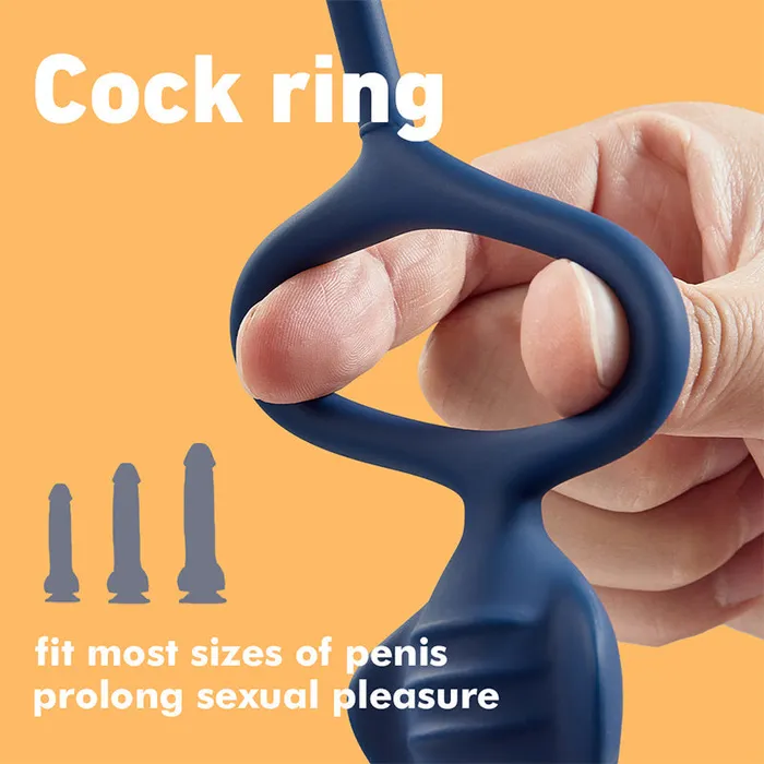 Male Sex Toys FusyFun WAVE 9 Vibrating Anal Toy for Couple or Solo Fun Acmejoy