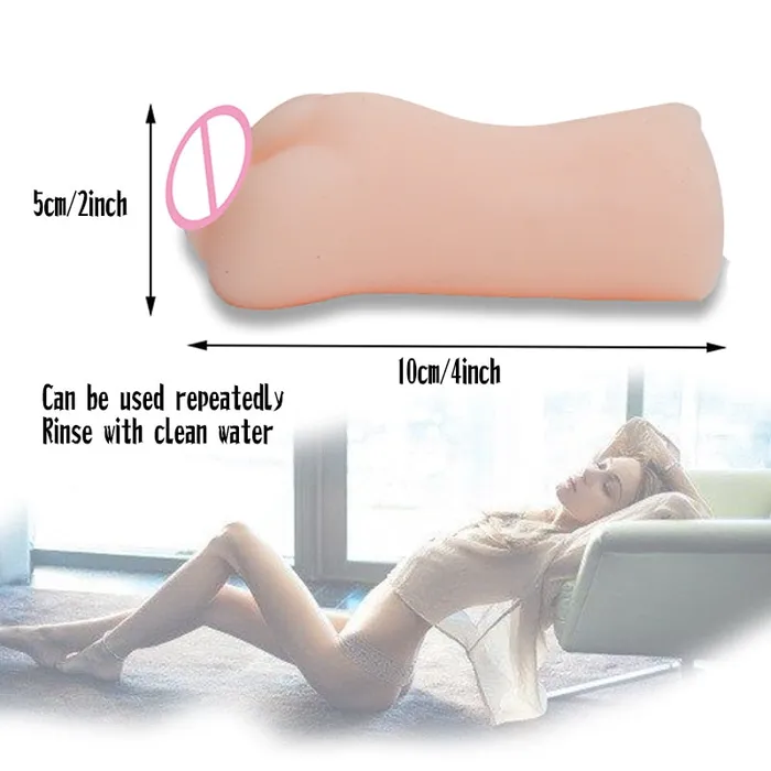 Male Sex Toys LAZADASEXTOYS Pocket Pussy Male Masturbator For Men Sex Toys For Men Portable Vagina Erotic Toys Sex Shop