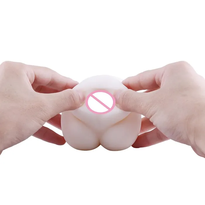 Male Sex Toys Lovegasm Soft Pocket Silicone Vagina Toy for Men