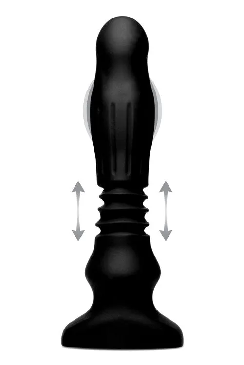 Male Sex Toys Silicone Swelling Thrusting Plug With Remote Control XR Brands Thunder Plugs Male Sex Toys Silicone Swelling Thrusting Plug With Remote Control XR Brands Thunder Plugs