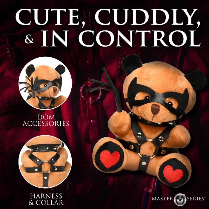 Master Series Vibrators Dom Teddy Bear