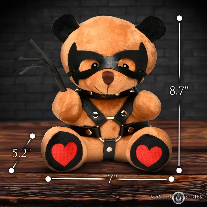 Master Series Vibrators Dom Teddy Bear
