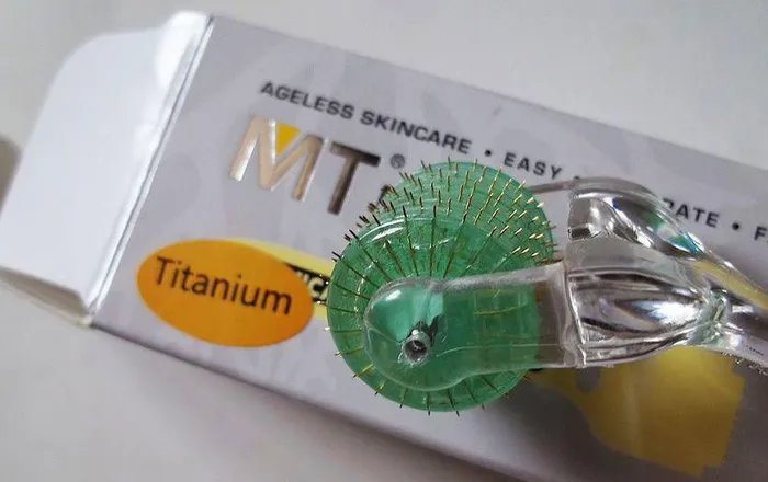 missammy Anal MT Titanium Derma Roller Micro needle Therapy For AntiWrinkle Acne Scar Dark Circle 02MM30mm501