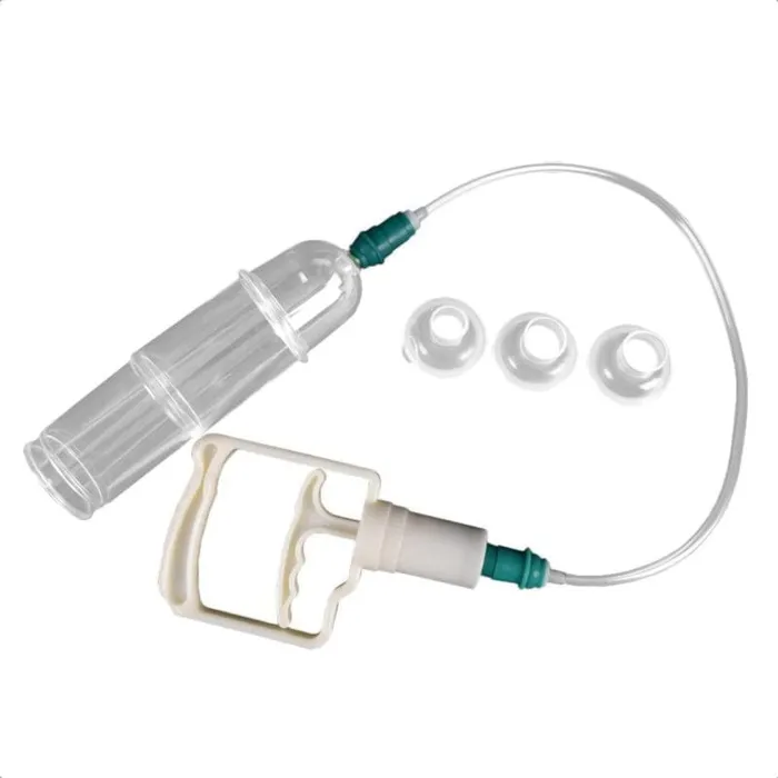 SeeThrough Extender Penile Enlarger Cock Pump Lovegasm Male Sex Toys