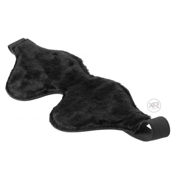 Strict Leather Restraints Strict Leather Black Fleece Lined Blindfold