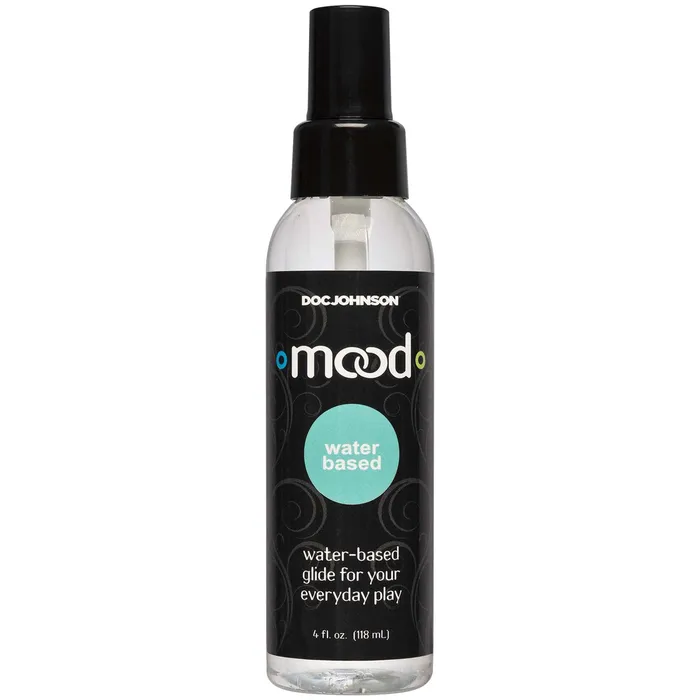 Vibrators Doc Johnson Mood WaterBased Glide 4 Fl Oz Bulk