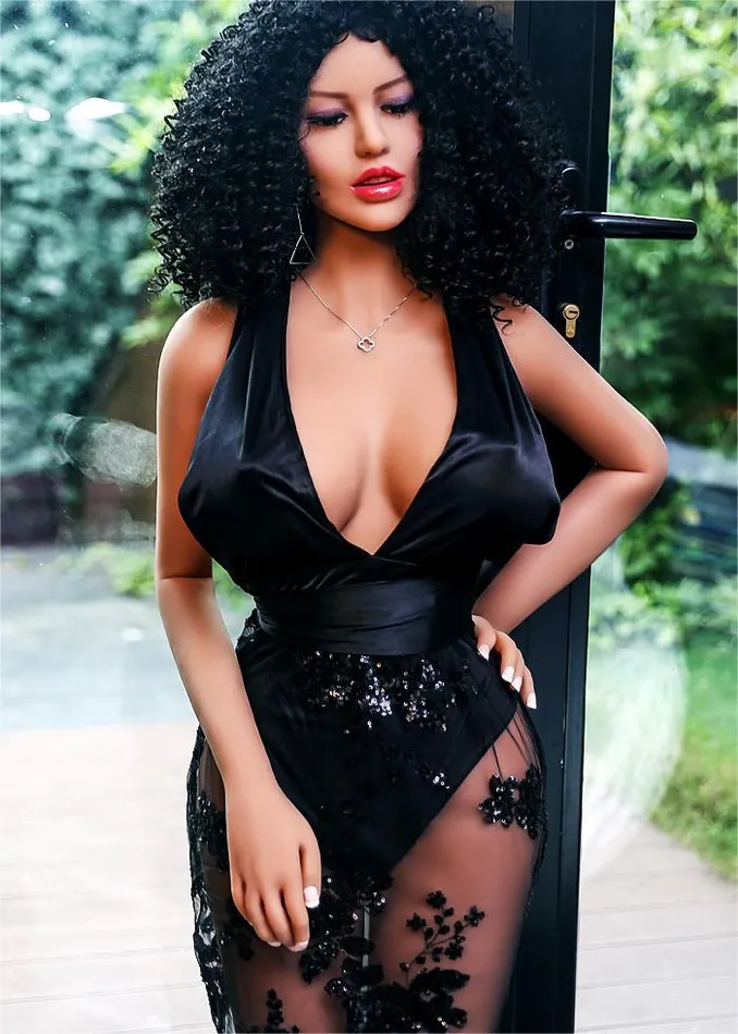 622IN 728LB Sex Doll With Black Curly Hair Light Brown NipplesUS Stock Available ONLY propinkup Male Sex Toys 622IN 728LB Sex Doll With Black Curly Hair Light Brown NipplesUS Stock Available ONLY propinkup Male Sex Toys