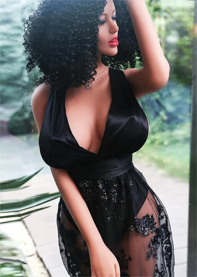 622IN 728LB Sex Doll With Black Curly Hair Light Brown NipplesUS Stock Available ONLY propinkup Male Sex Toys