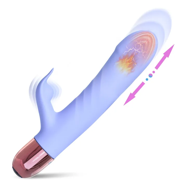 9 Speeds Pulsating Intelligent Heating Rabbit Vibrator Eupher Female Sex Toys 9 Speeds Pulsating Intelligent Heating Rabbit Vibrator Eupher Female Sex Toys