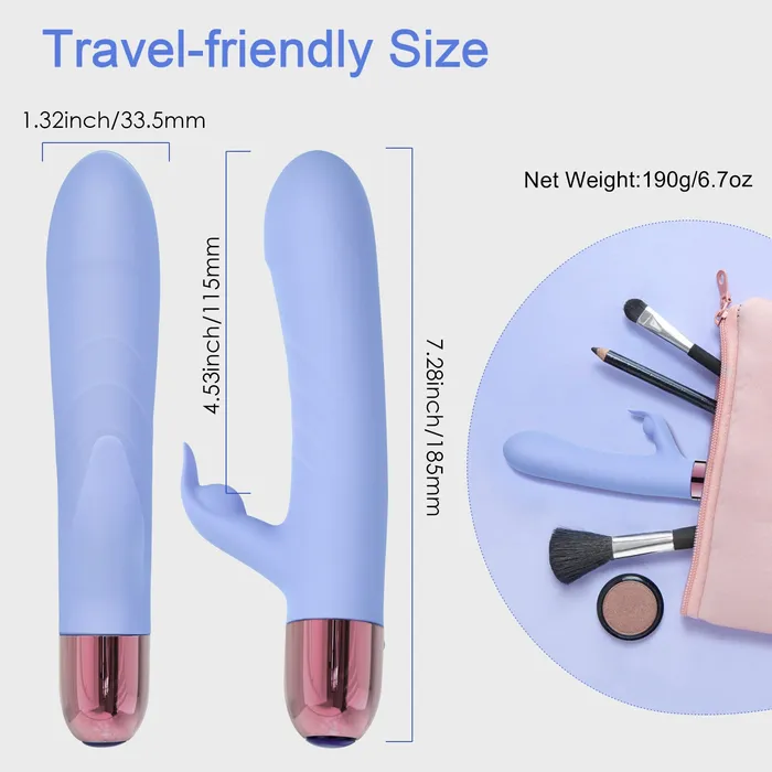 9 Speeds Pulsating Intelligent Heating Rabbit Vibrator Eupher Female Sex Toys