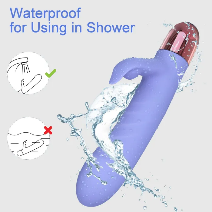 9 Speeds Pulsating Intelligent Heating Rabbit Vibrator Eupher Female Sex Toys