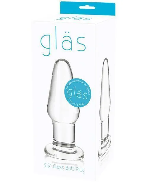 Anal Electric Eel INC Glas Butt Plug Clear