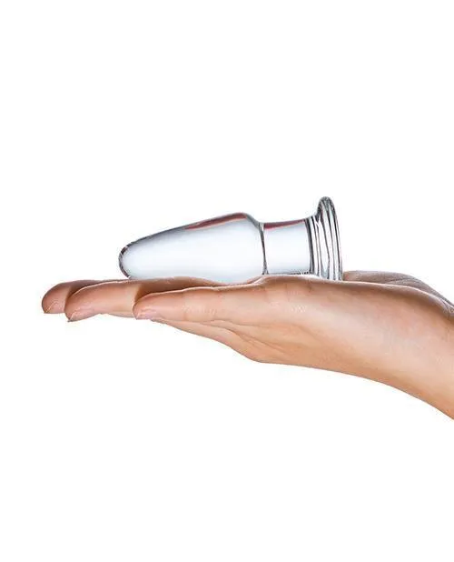 Anal Electric Eel INC Glas Butt Plug Clear