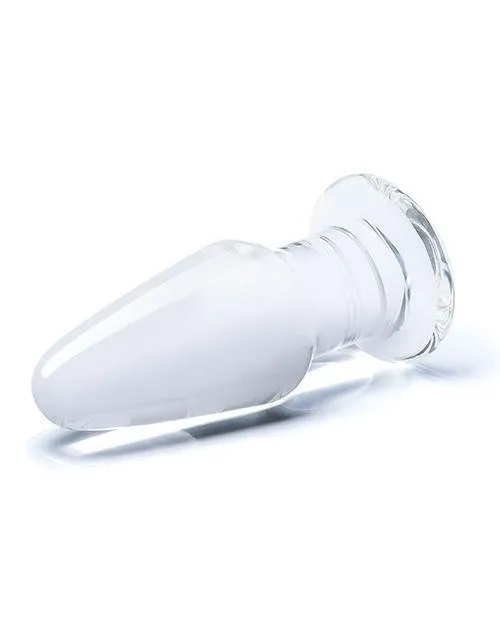 Anal Electric Eel INC Glas Butt Plug Clear