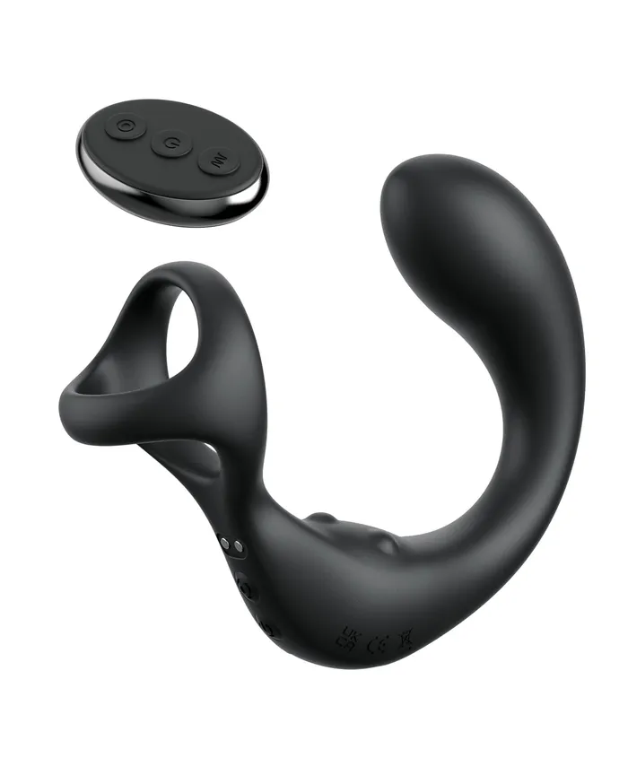 Anal Fantasy Elite AssGasm TaintAlizer PSpot Vibrator Black Pipedream Products Anal